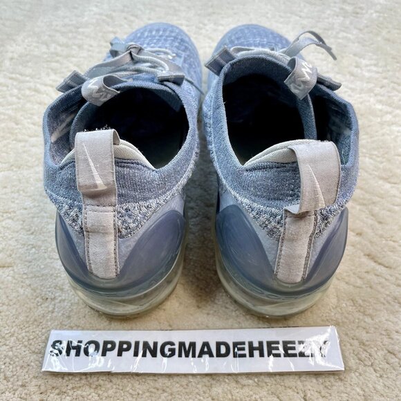 [US 11.5] NIKE AIR VAPORMAX FLYKNIT FK 2021 Running Shoes Armory Grey - Picture 6 of 10